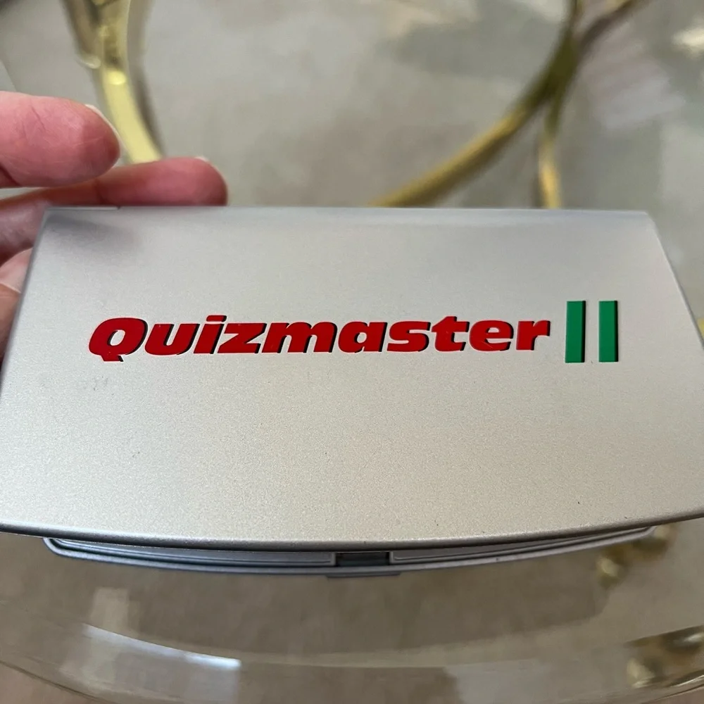 Quizmaster II Electronic Handheld Game - Silver